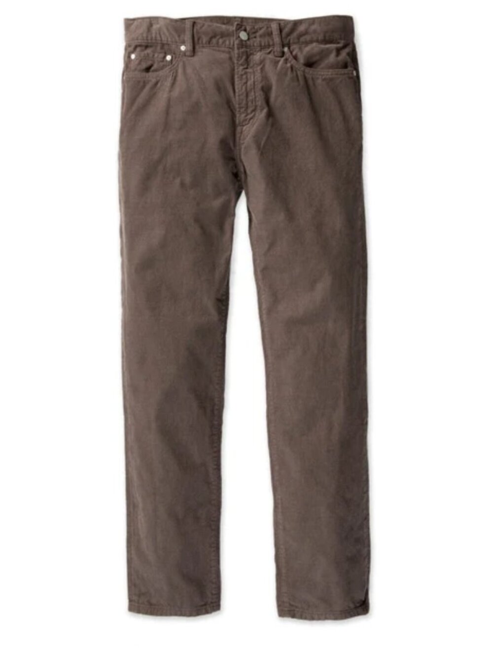 Outerknown Brown Organic Slim Corduroy 5 Pocket Pants/7822